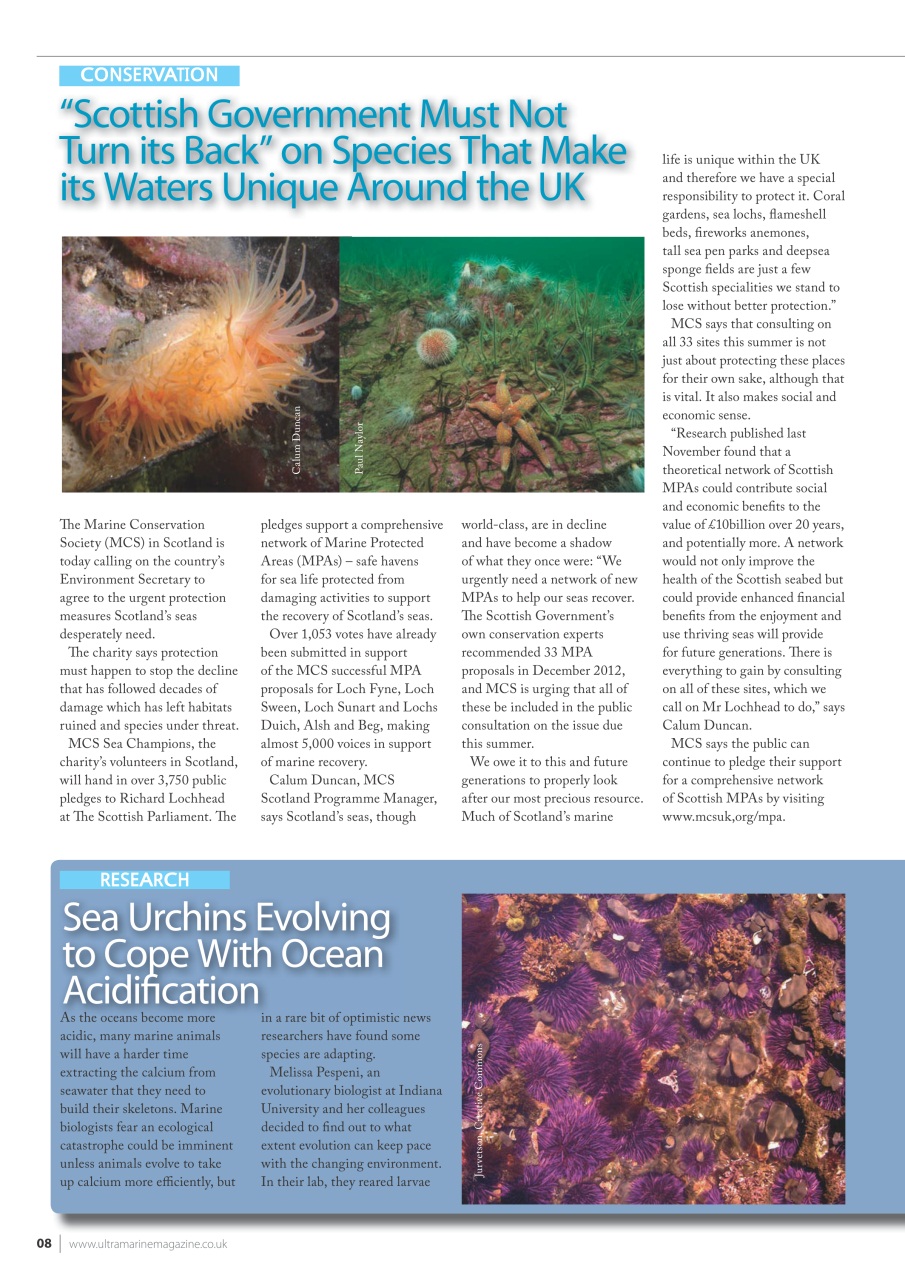 UltraMarine Magazine Preview Pages