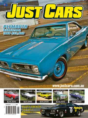 JUST CARS issue Just Cars_210 August 2013