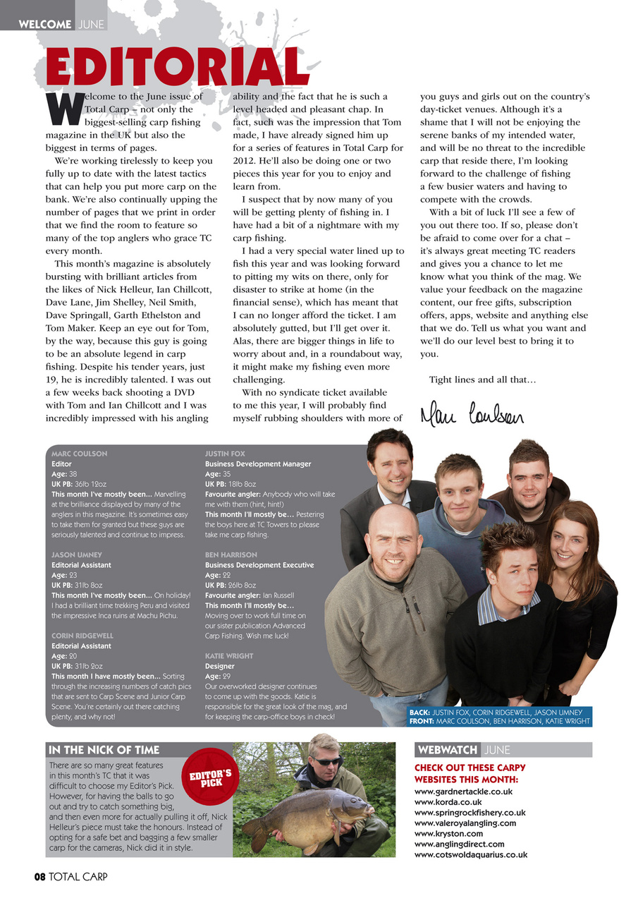 Total Carp Preview Pages