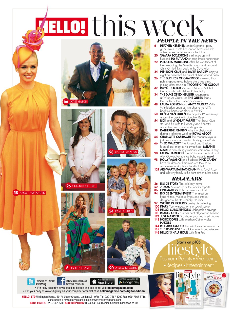 Hello! Magazine Preview Pages