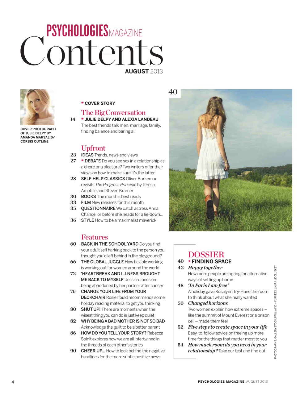 Psychologies Preview Pages