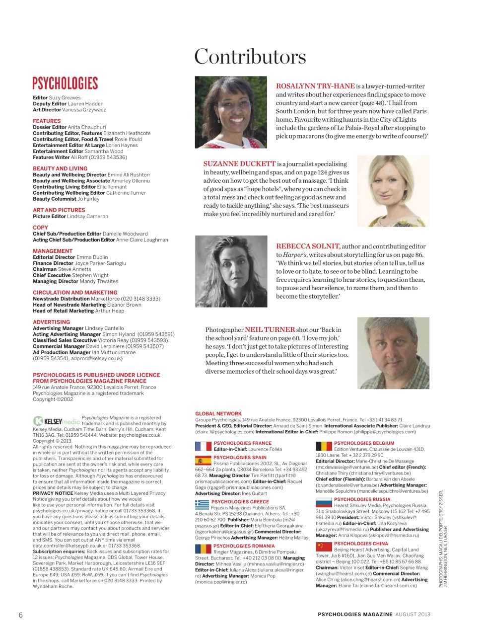 Psychologies Preview Pages