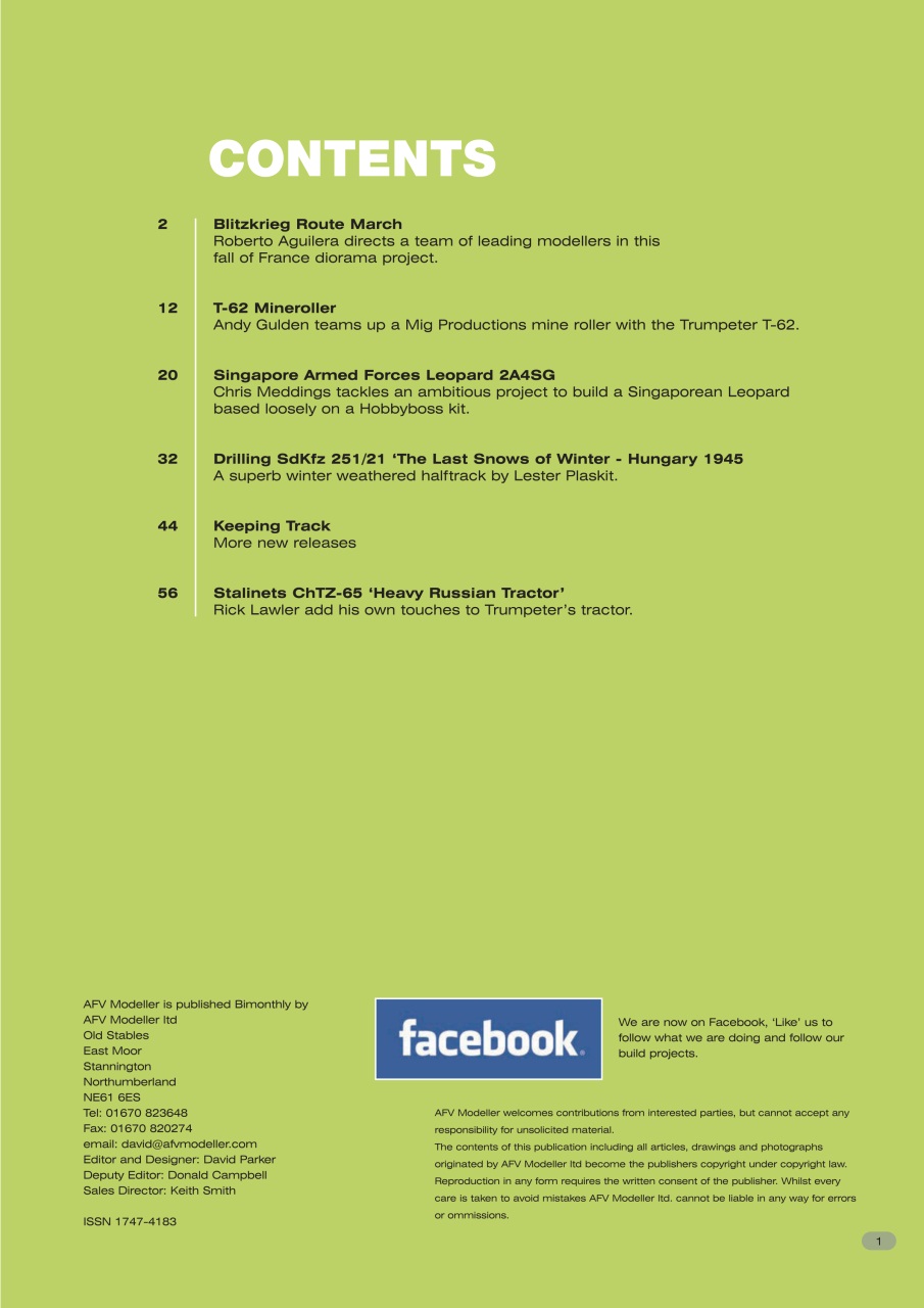 Meng AFV Modeller Preview Pages