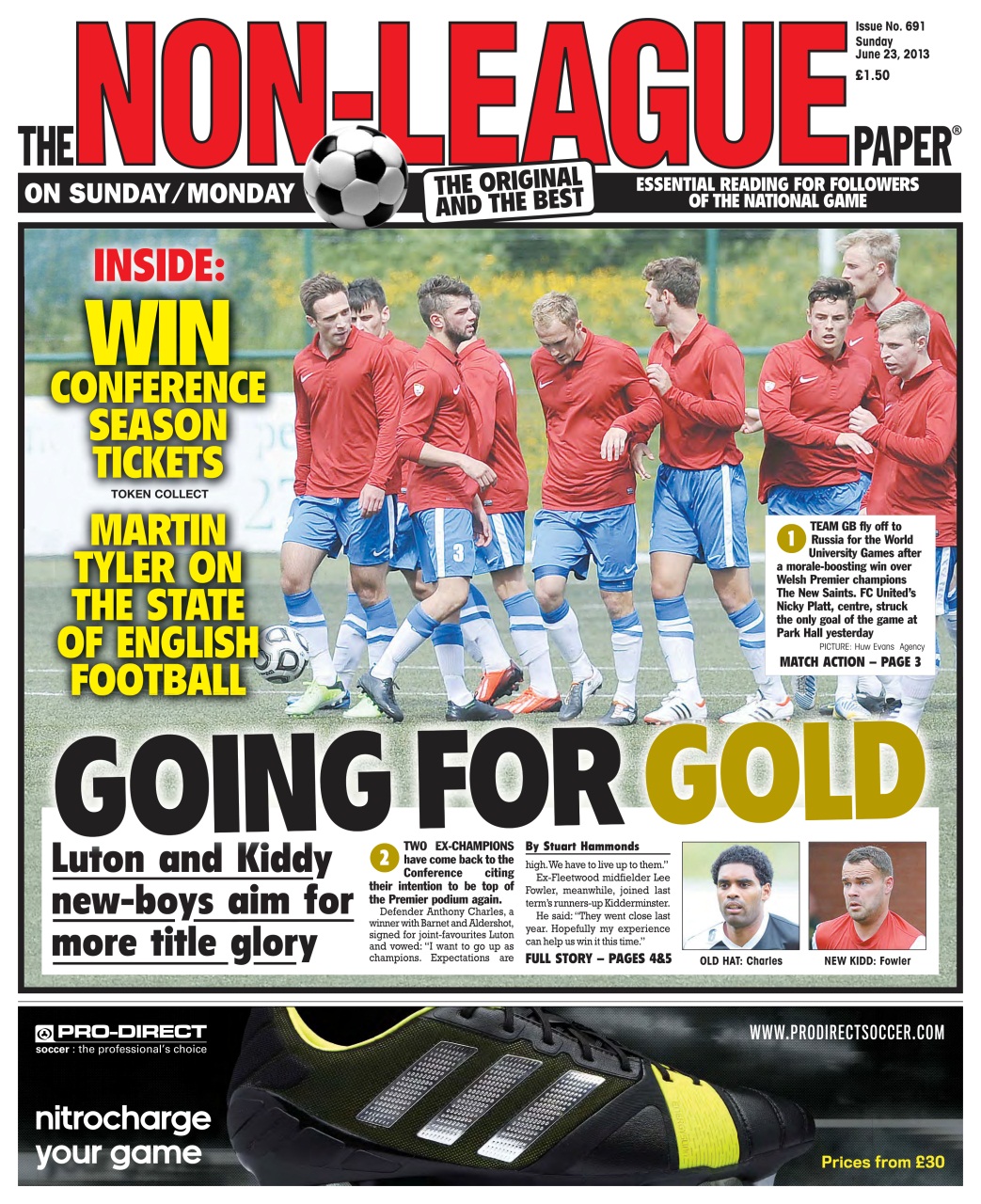 The Non-League Football Paper Preview Pages