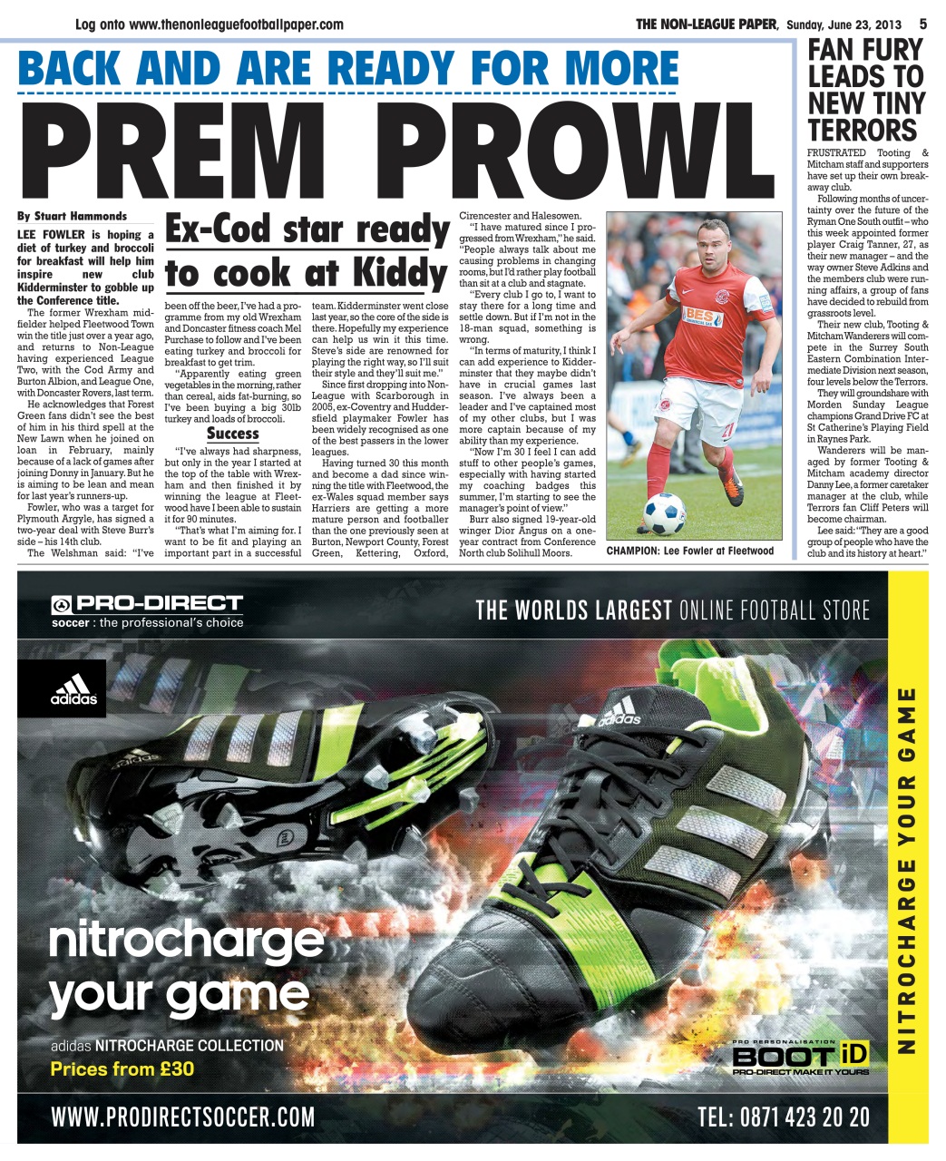 The Non-League Football Paper Preview Pages