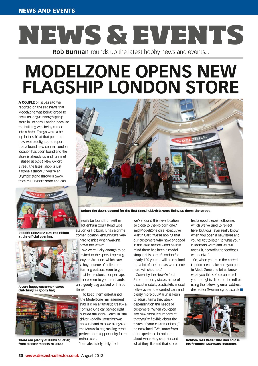 Diecast Collector Preview Pages