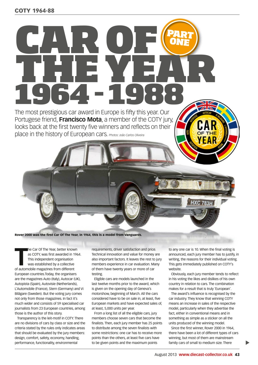 Diecast Collector Preview Pages