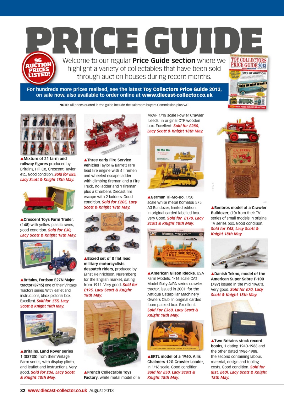 Diecast Collector Preview Pages