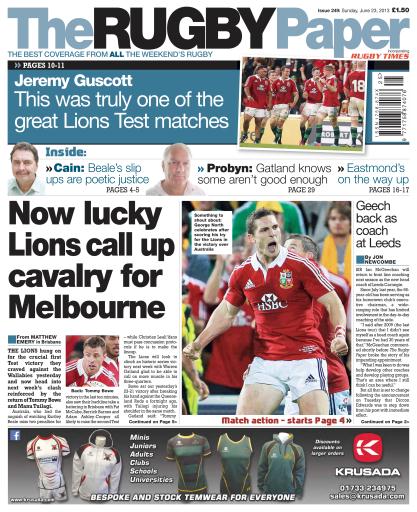 The Rugby Paper issue 