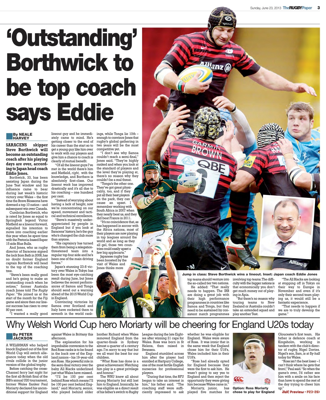 The Rugby Paper Preview Pages