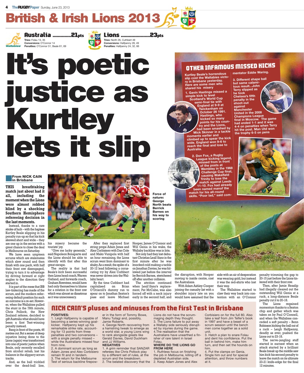 The Rugby Paper Preview Pages