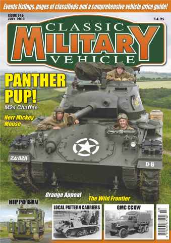 Classic Military Vehicle issue #146 Panther Pup