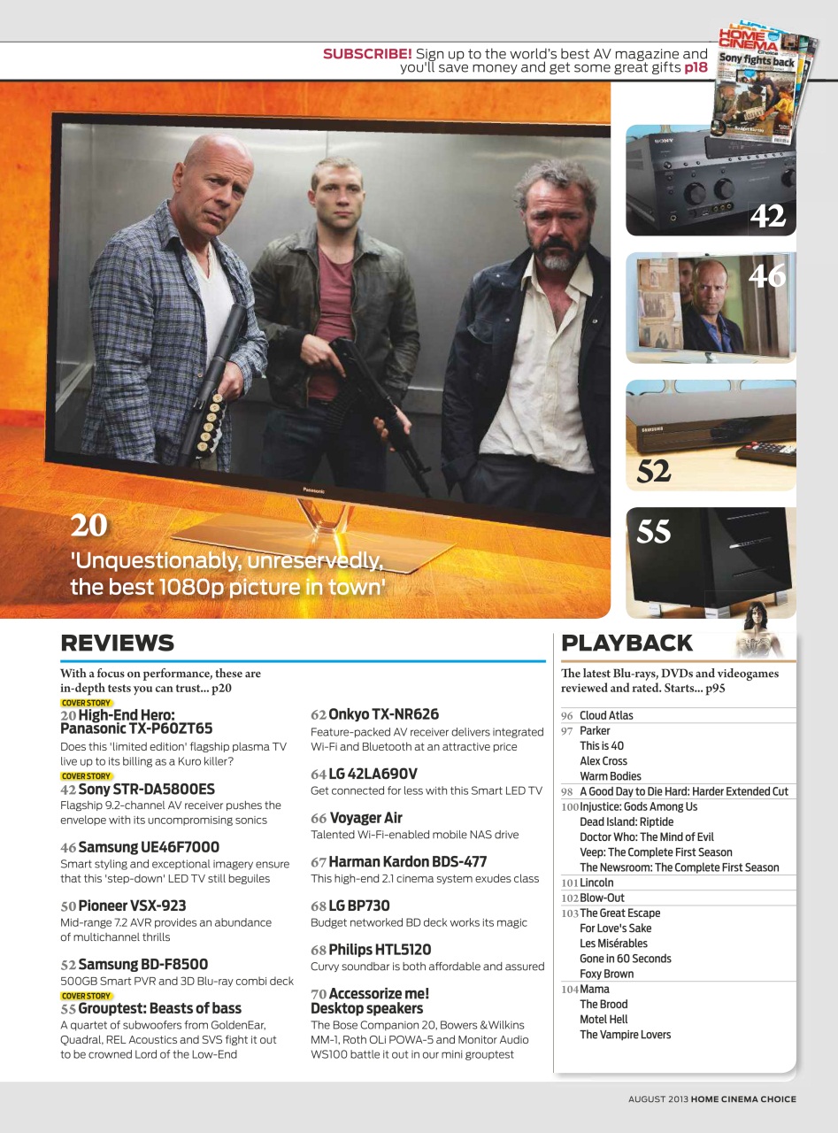 Home Cinema Choice Preview Pages