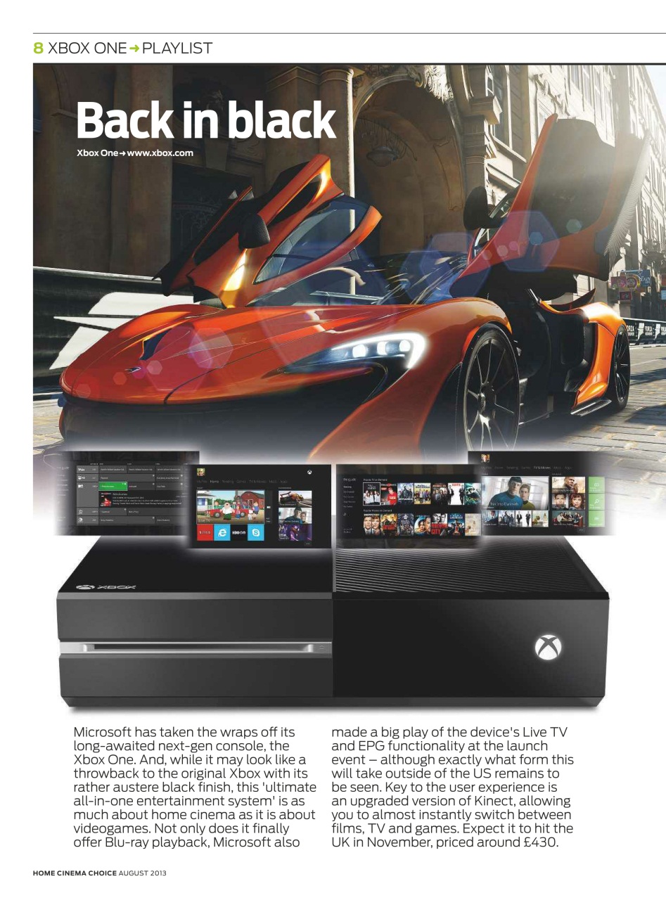 Home Cinema Choice Preview Pages