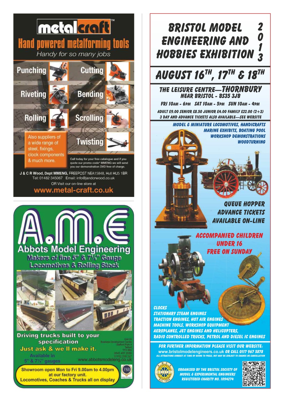 Model Engineer Preview Pages