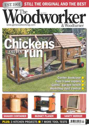 The Woodworker Magazine issue July 2013