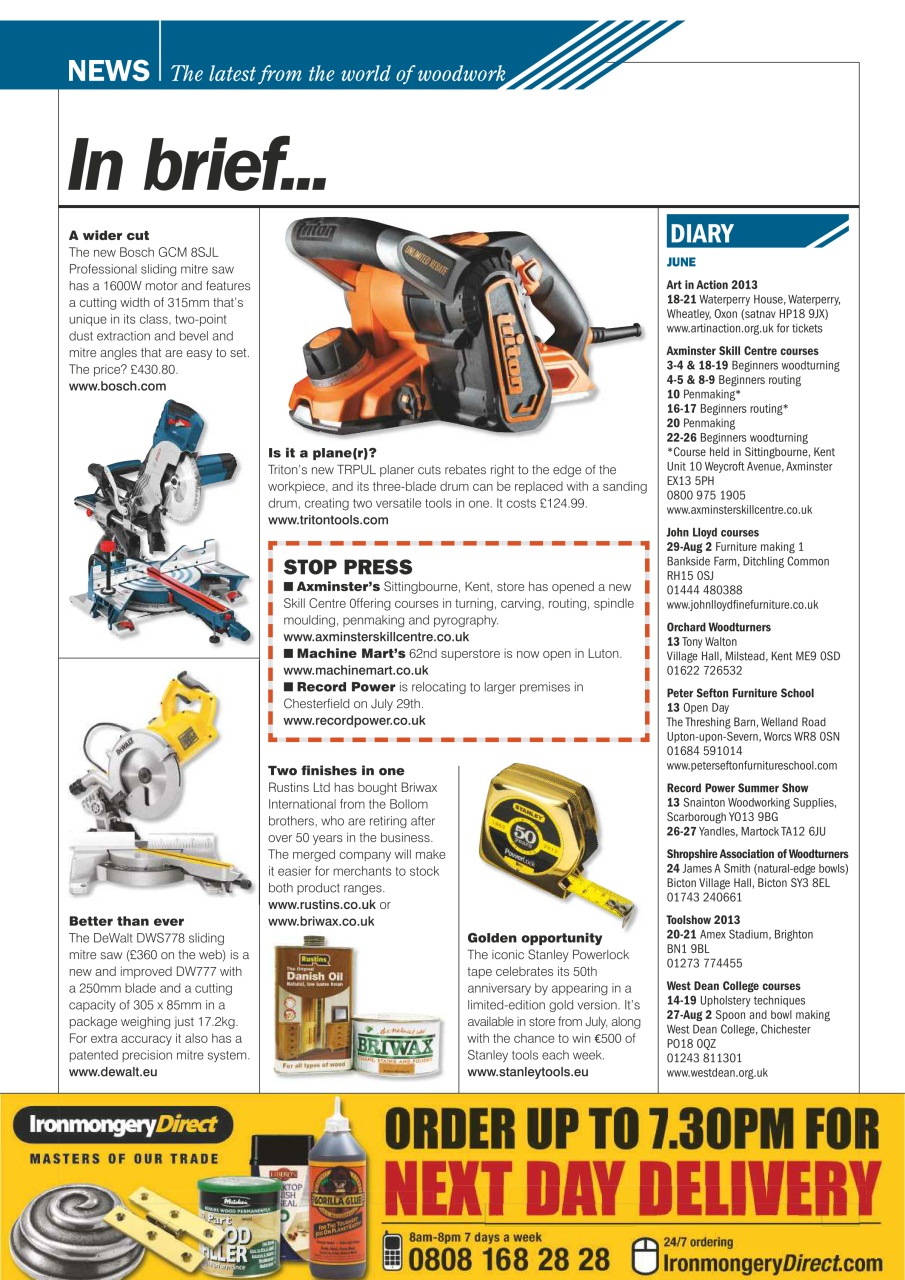 The Woodworker Magazine Preview Pages