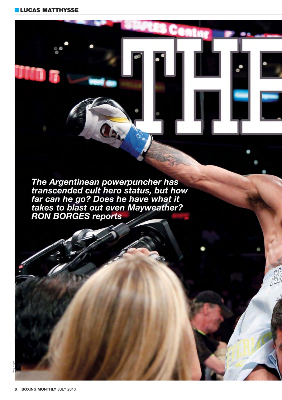 Boxing Monthly Preview Pages