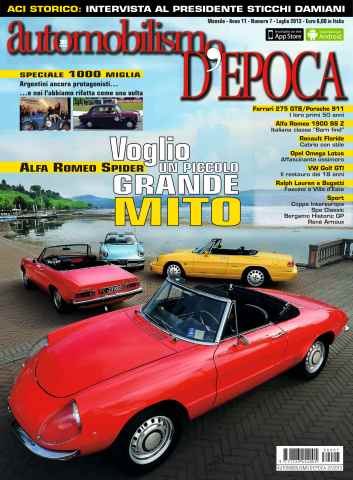 Automobilismo d'Epoca issue Automobilismo d'Epoca 7 2013