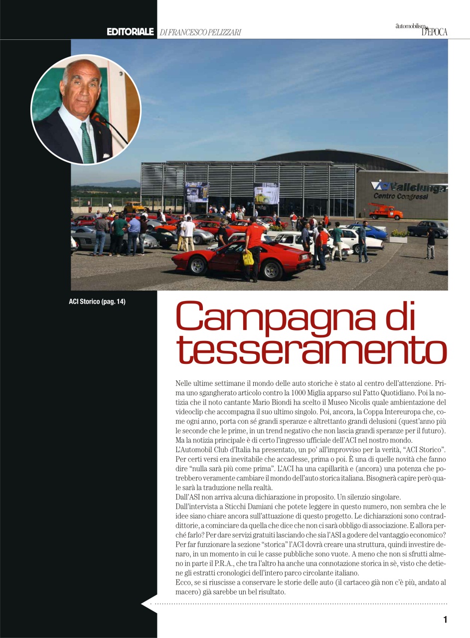 Automobilismo d'Epoca Preview Pages