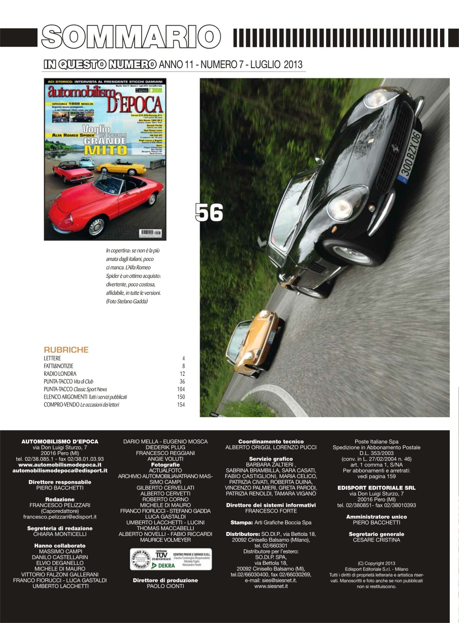 Automobilismo d'Epoca Preview Pages