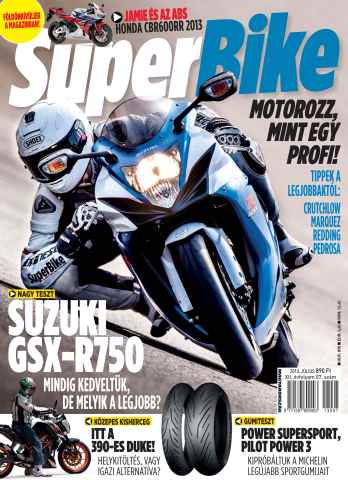 SuperBike Hungary issue July 2013