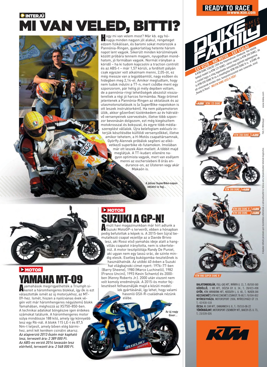 SuperBike Hungary Preview Pages