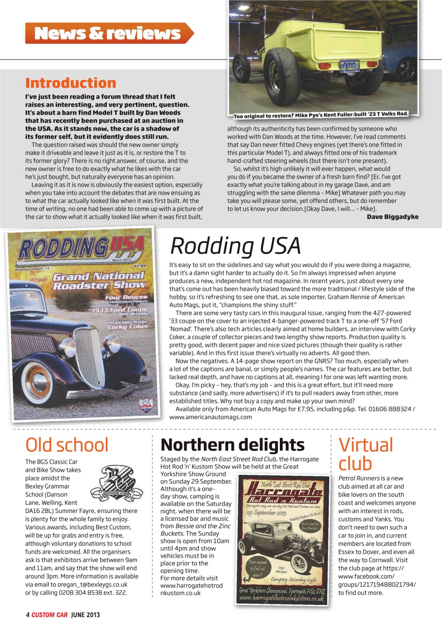 Custom Car Preview Pages