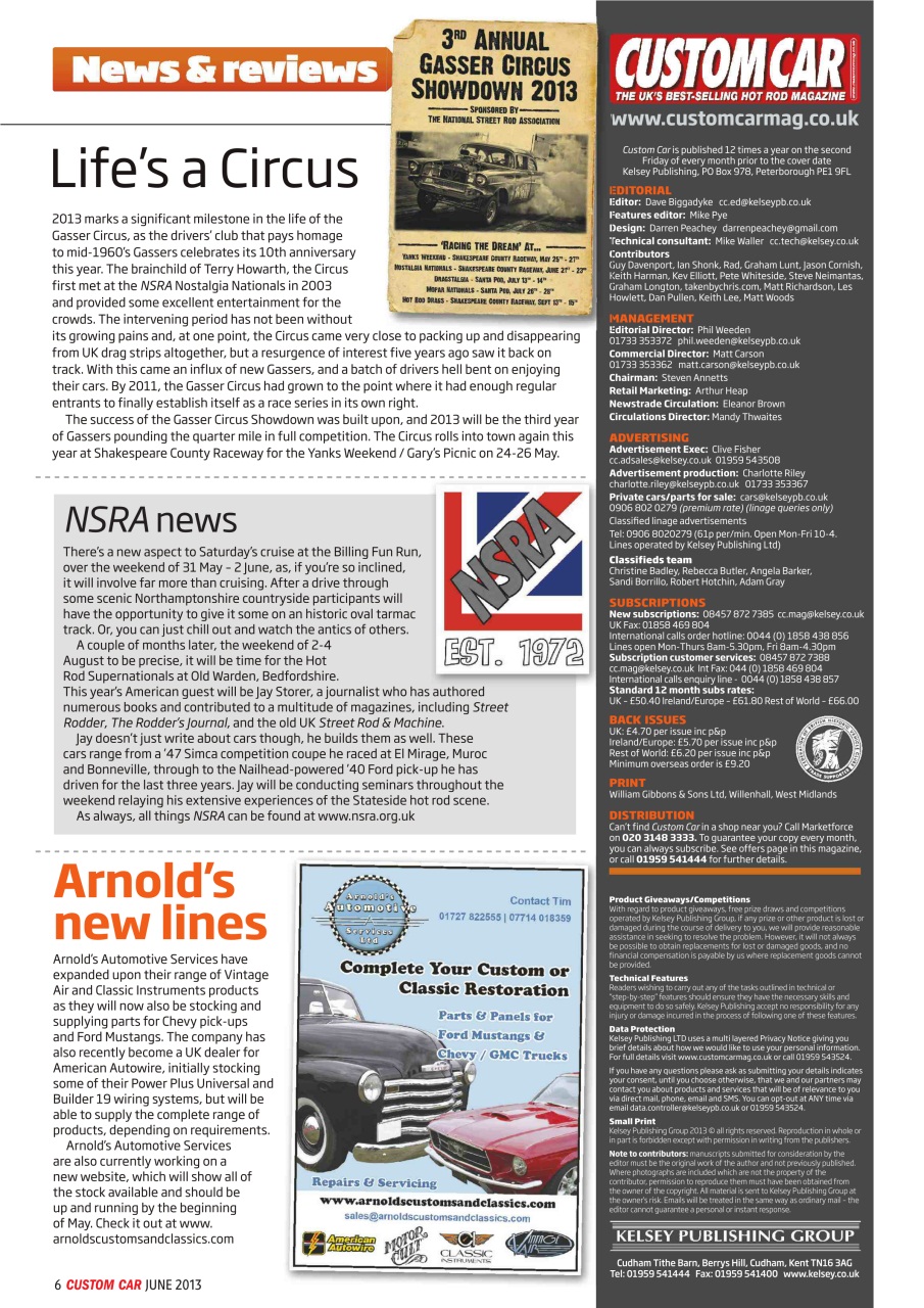 Custom Car Preview Pages