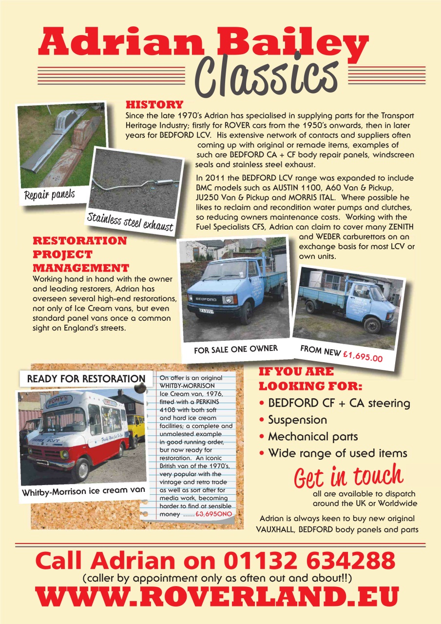 Classic Van & Pick-up Preview Pages