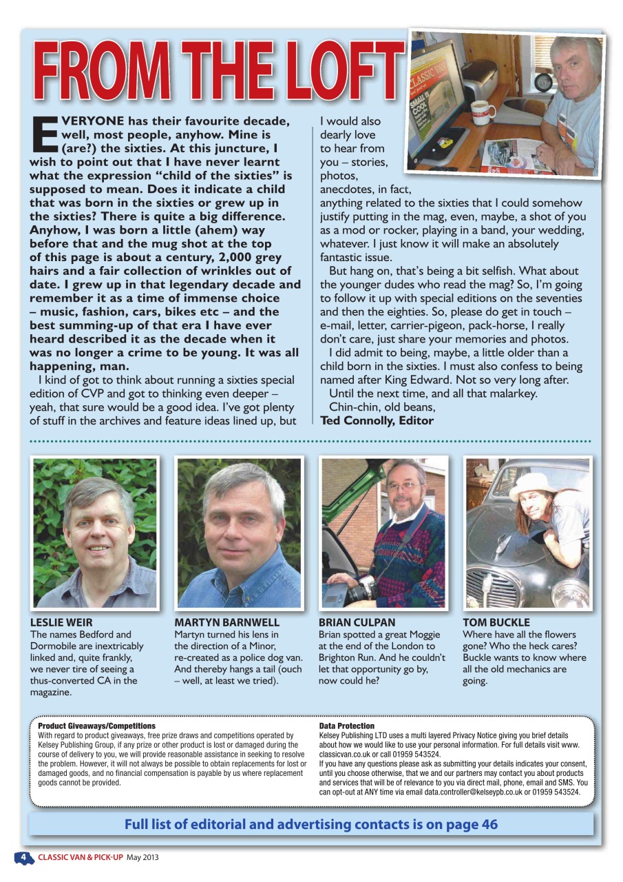 Classic Van & Pick-up Preview Pages