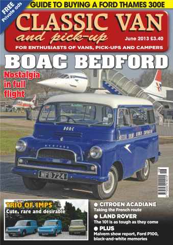 Classic Van & Pick-up issue Classic Van June 2013