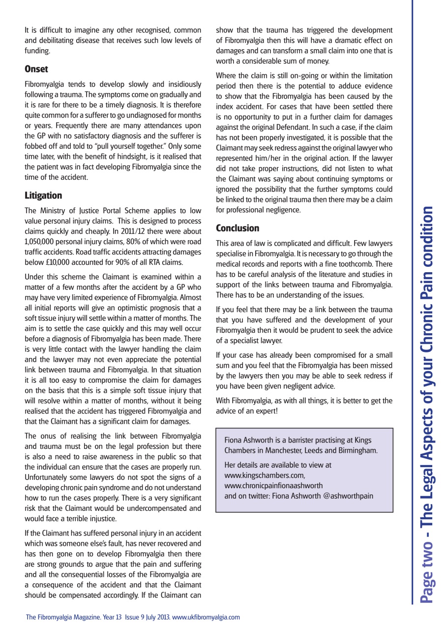 Fibromyalgia Magazine Preview Pages