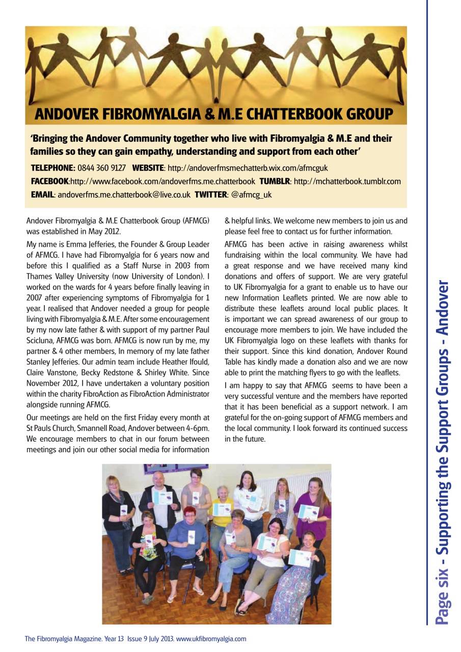 Fibromyalgia Magazine Preview Pages