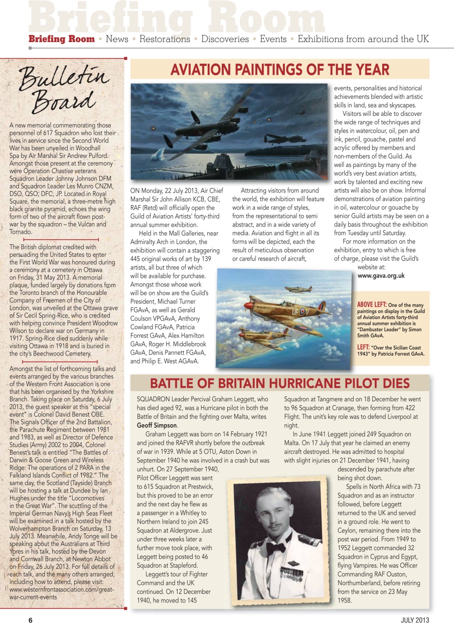 Britain at War Magazine Preview Pages