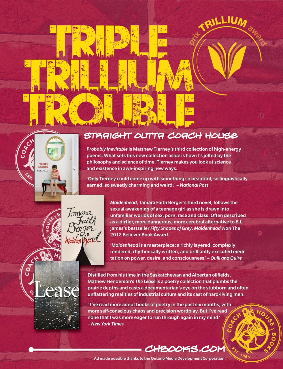 Quill & Quire Preview Pages