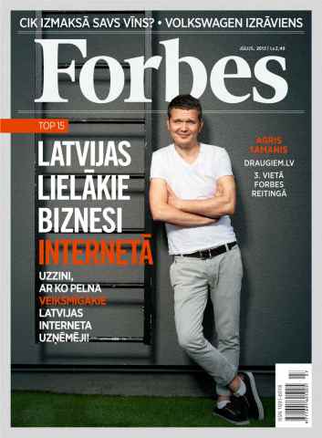 Forbes Latvia issue Forbes jūlijs '13