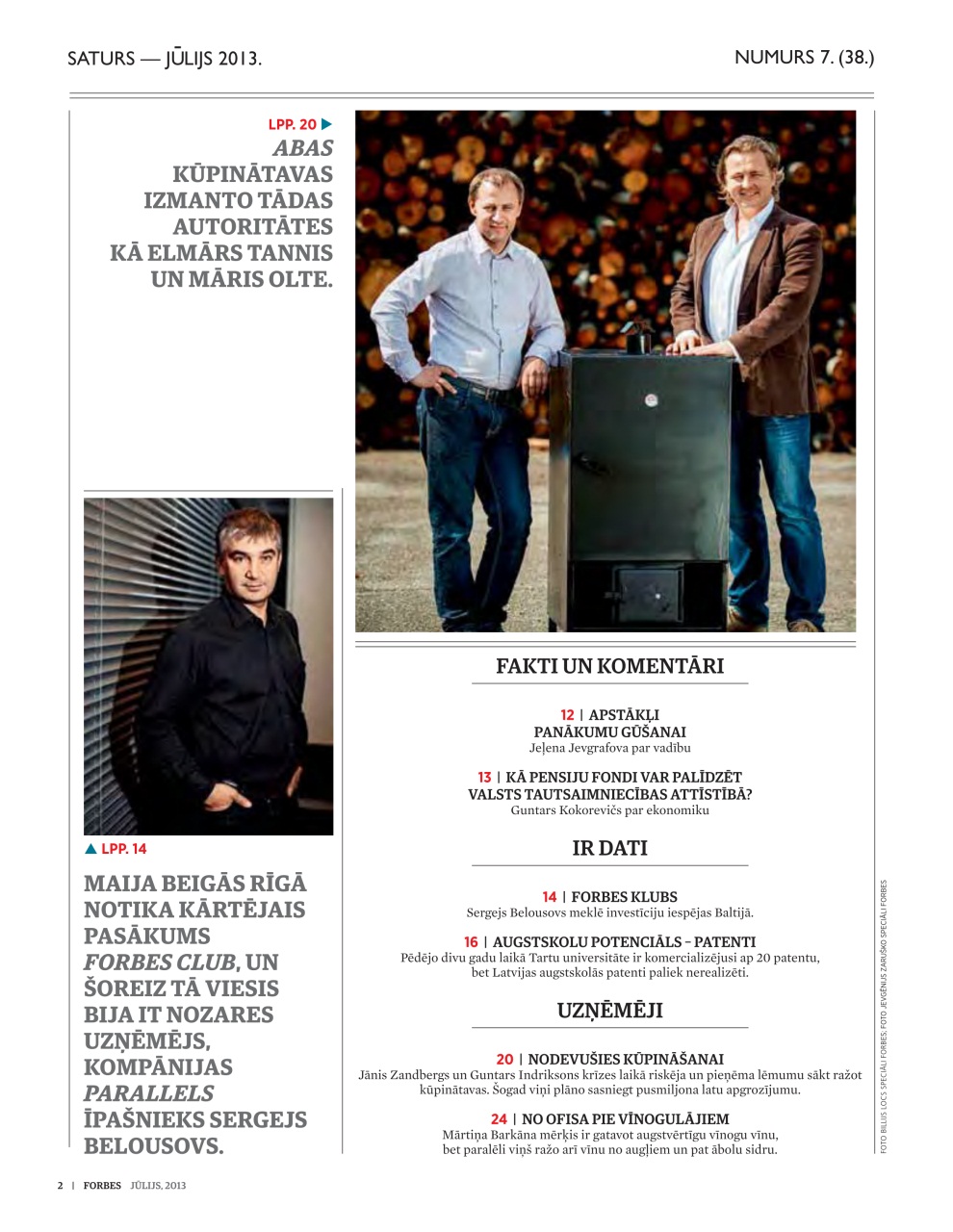 Forbes Latvia Preview Pages