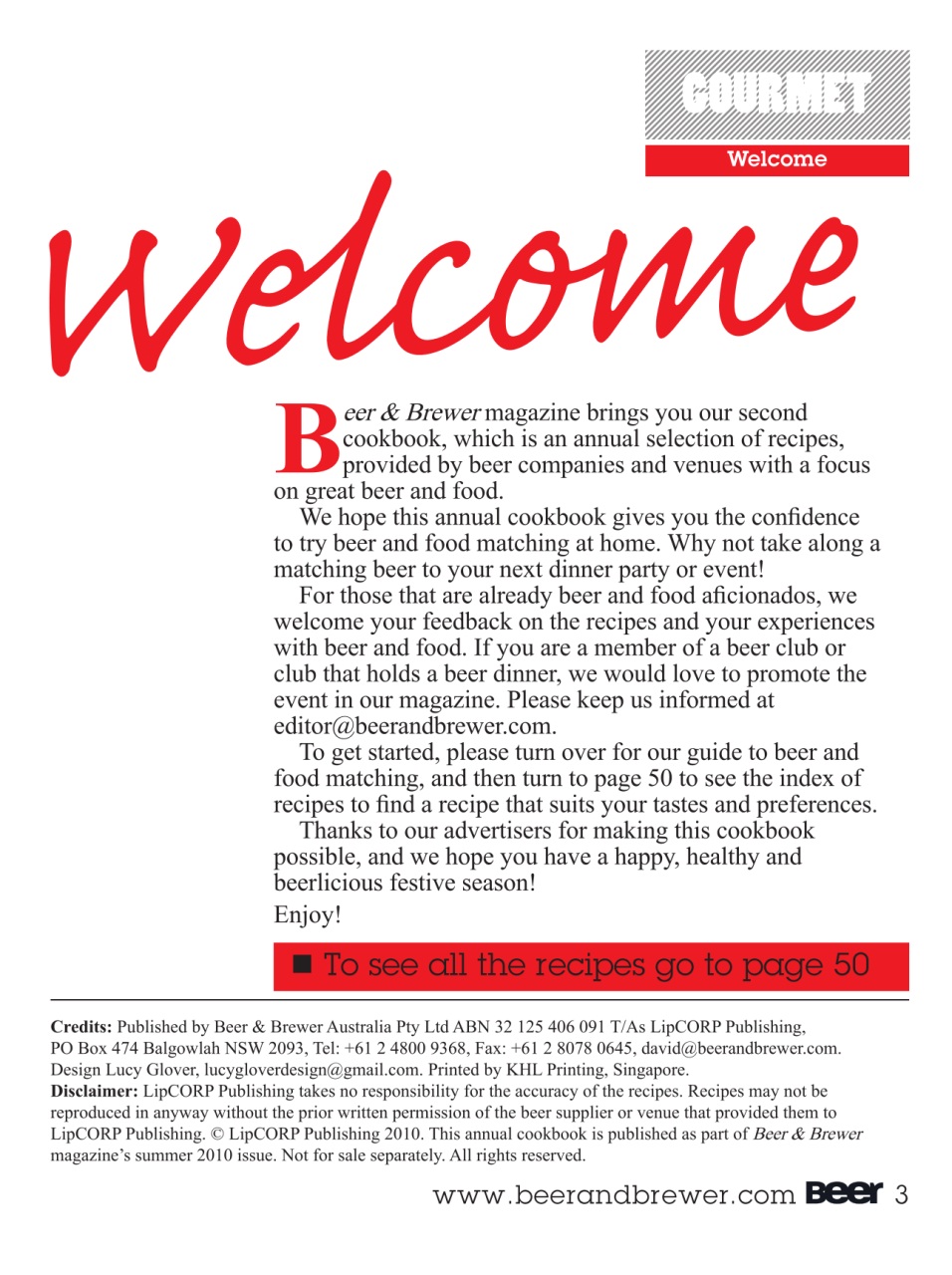 Beer and Brewer Preview Pages