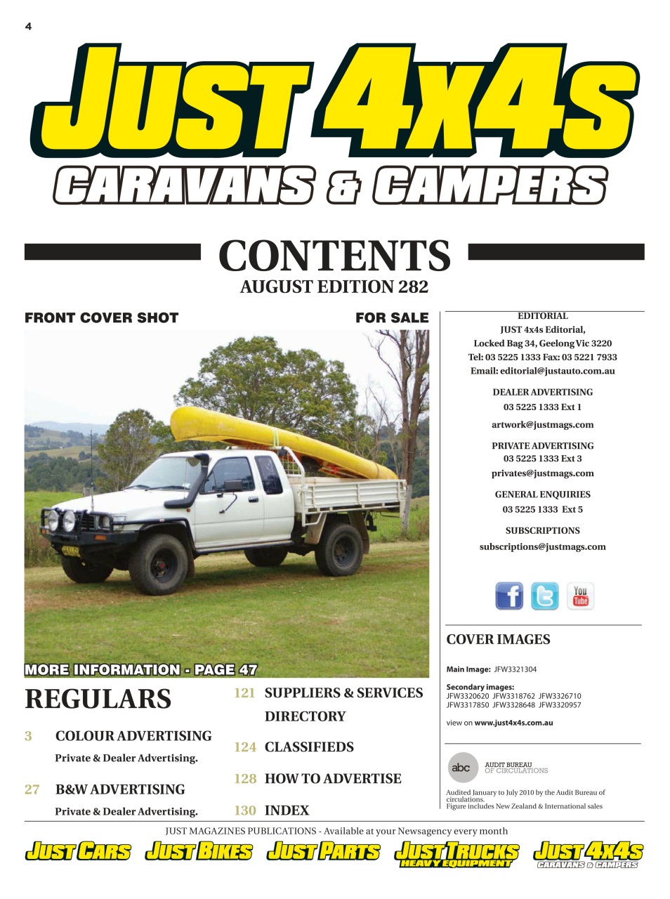 JUST 4X4S Preview Pages