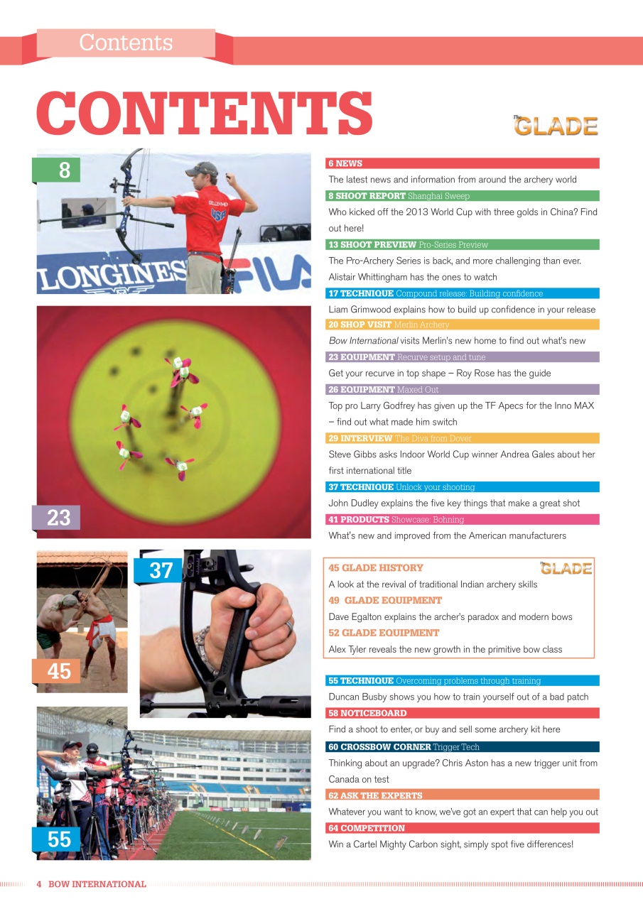 Bow International Preview Pages