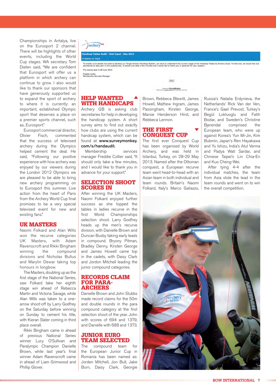 Bow International Preview Pages