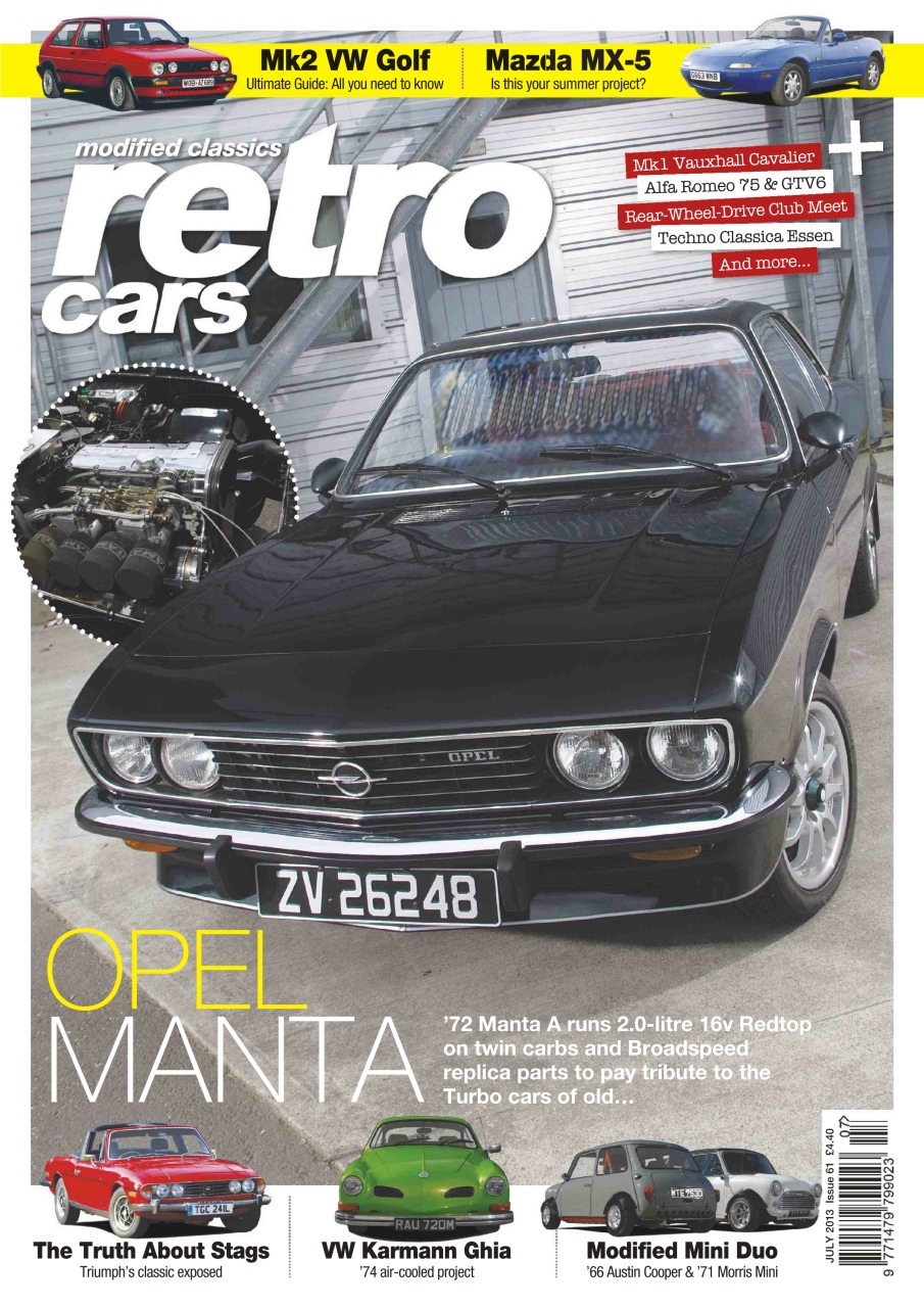 Retro Cars Preview Pages