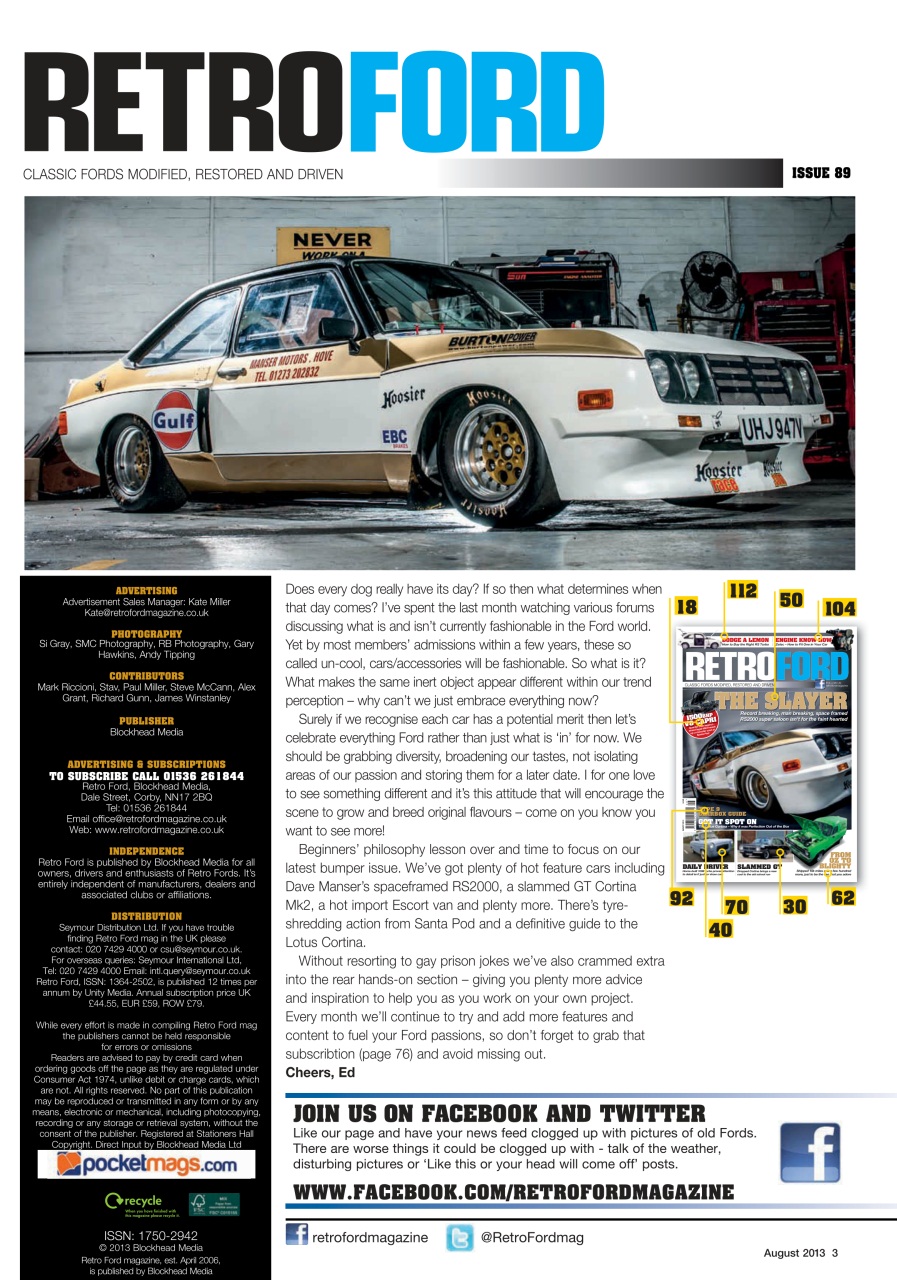 Retro Ford Preview Pages
