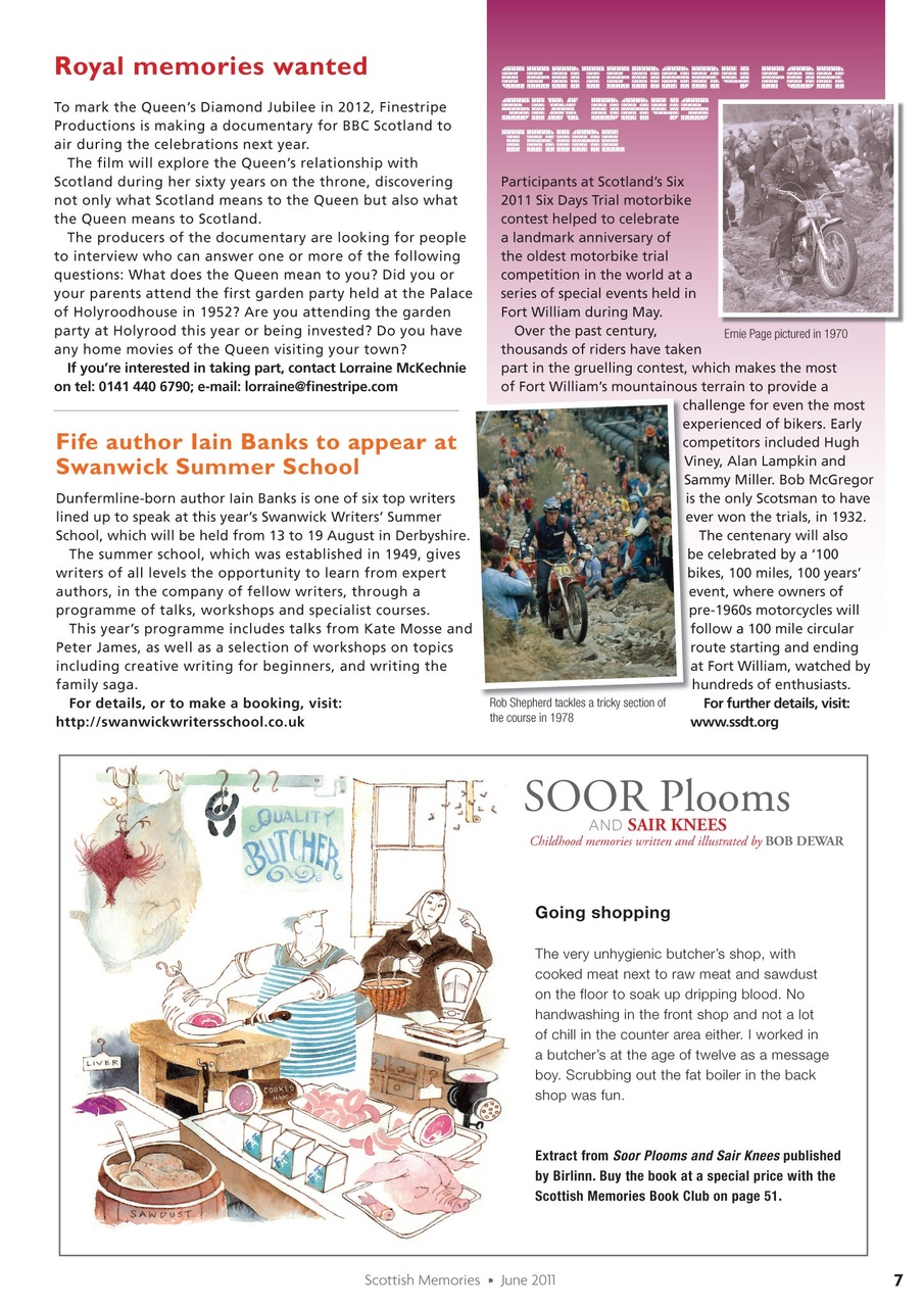 Scottish Memories Preview Pages