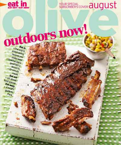 Olive Magazine issue August 2013