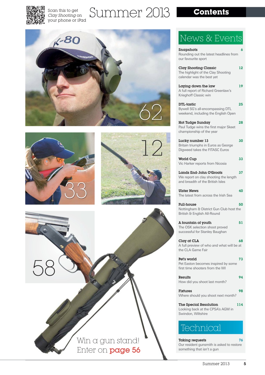 Clay Shooting Preview Pages
