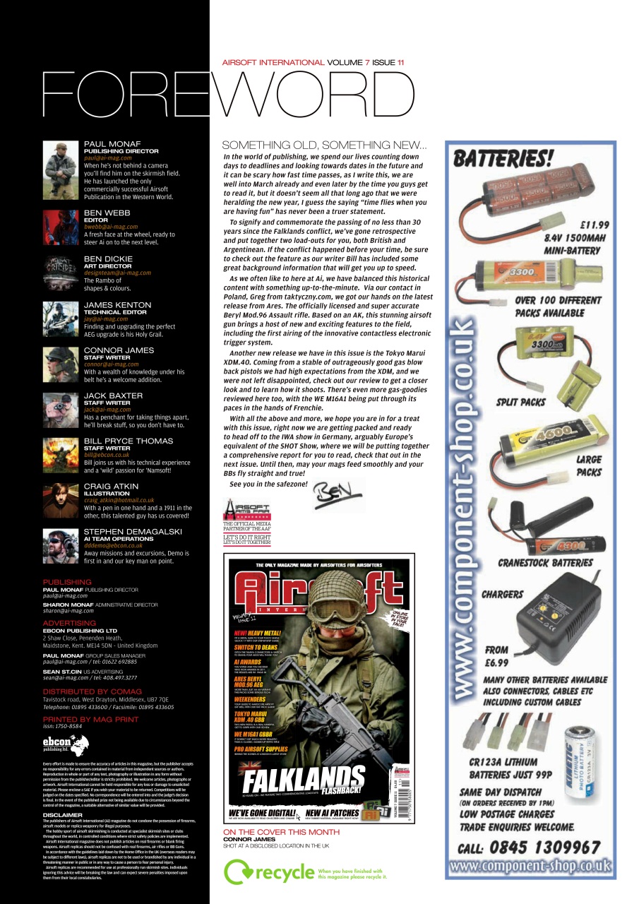 Airsoft International Preview Pages