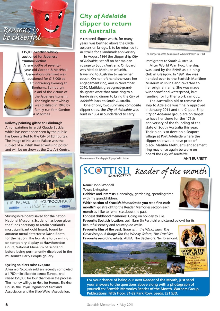 Scottish Memories Preview Pages