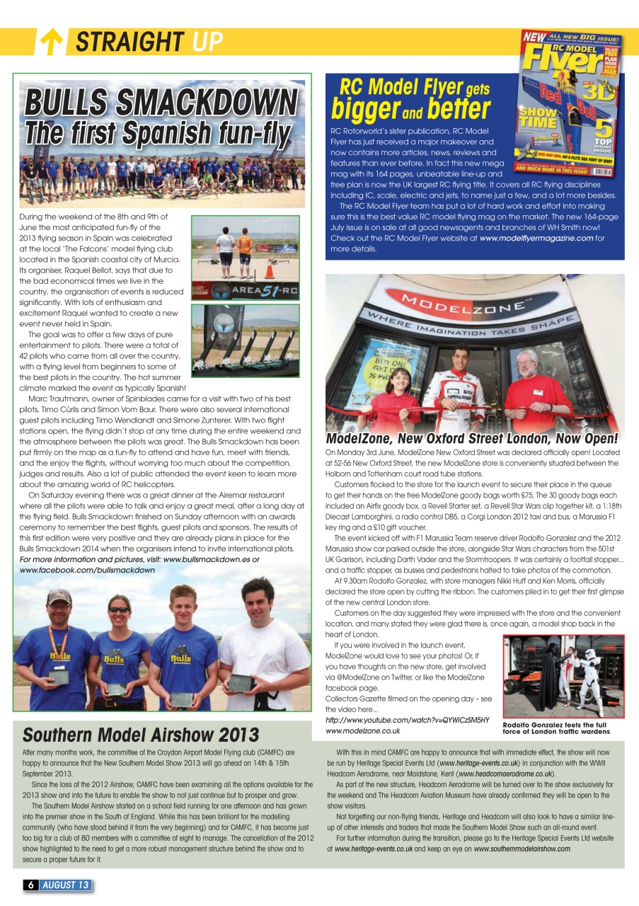 Radio Control Rotor World Preview Pages